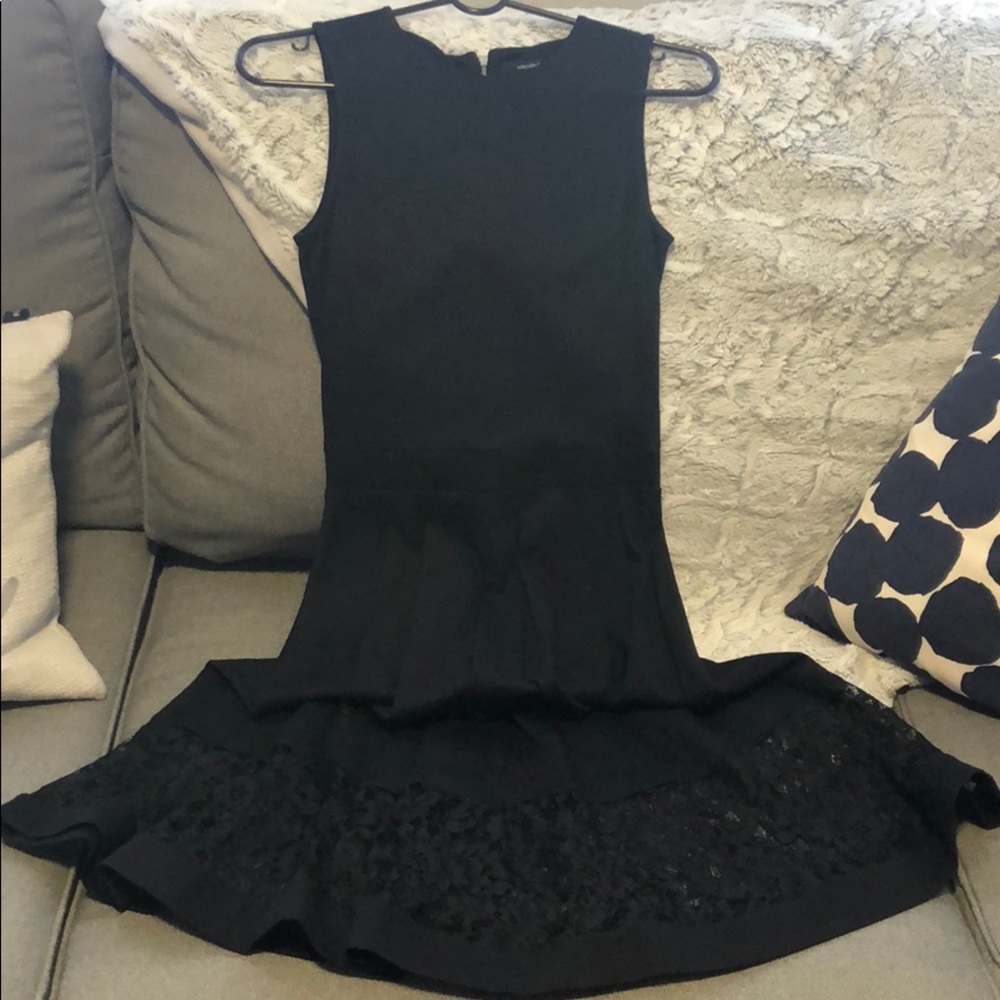 French Connection Lace Panel Dress - Picture 2 of 6
